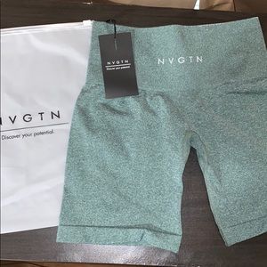 NVGTN Forest Green Pro Shorts